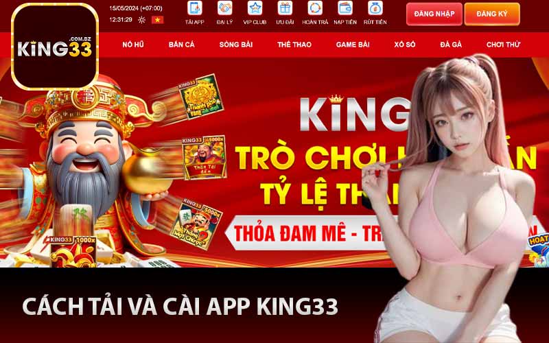 Cách tải và cài app King33