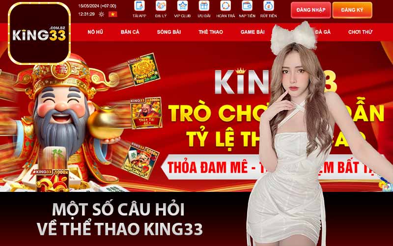 Một số câu hỏi về thể thao King33