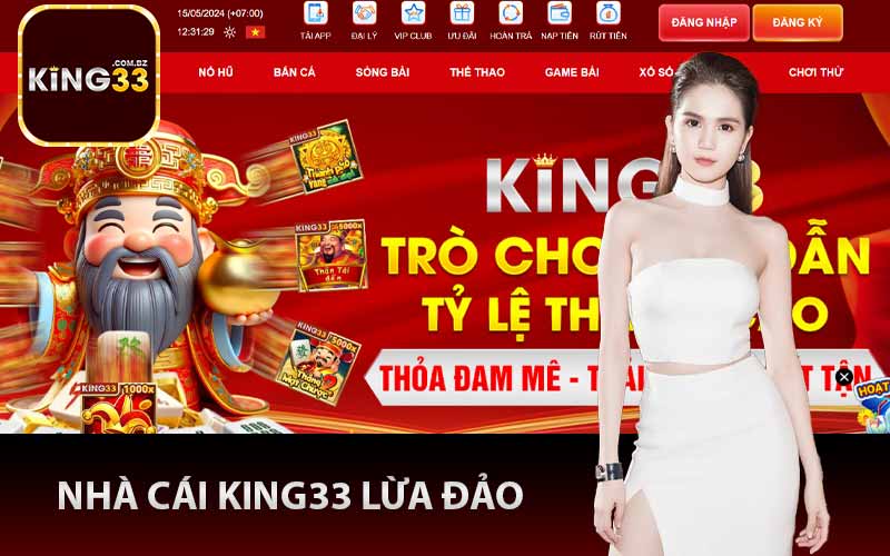 Nhà cái King33 lừa đảo