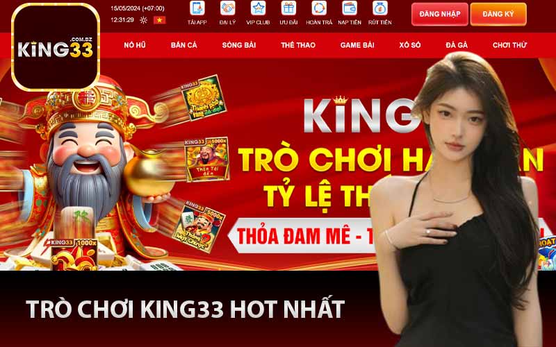 Trò chơi King33 hot nhất