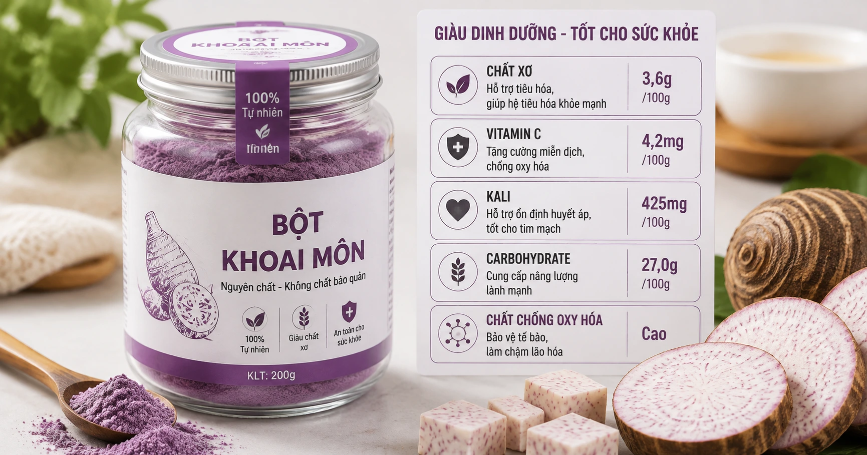 Bột khoai môn king: Lựa chọn hàng đầu cho món ngon truyền thống và hiện đại - image 3
