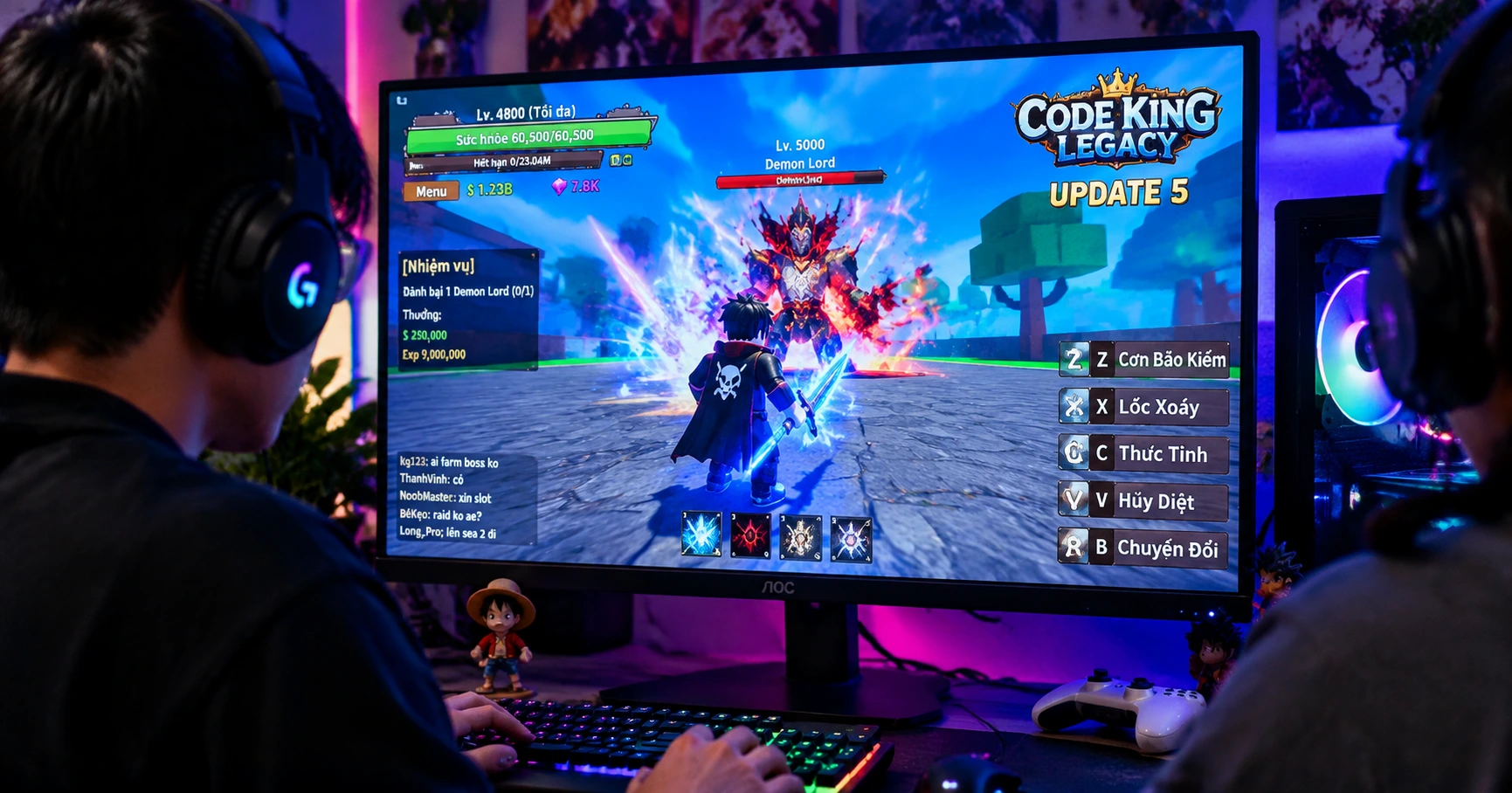Code King Legacy Update 5: Cập Nhật Mới Nhất Và Những Tính Năng Nổi Bật - image 2