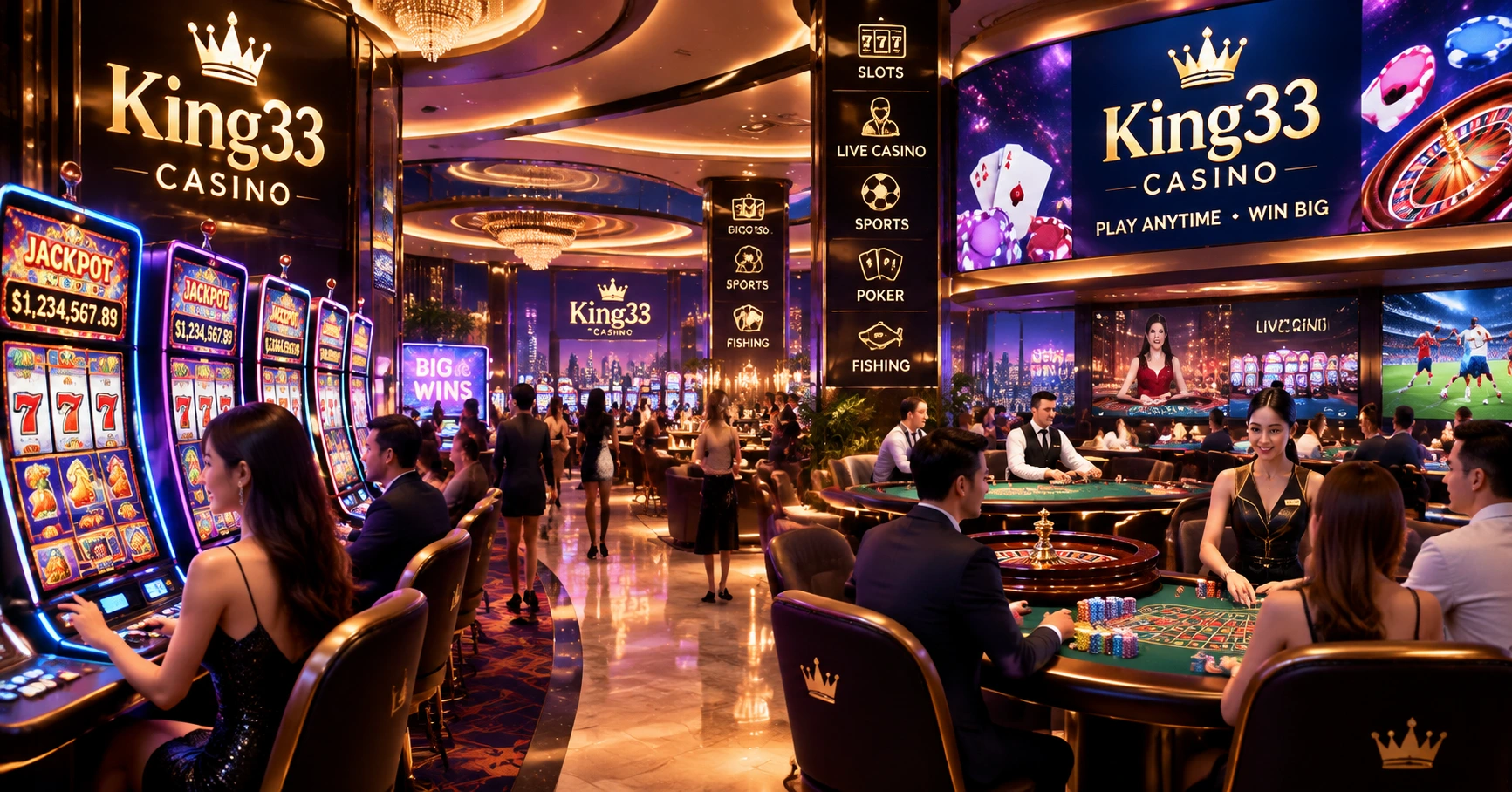 King33 Casino - Điểm Đến Hấp Dẫn Cho Người Yêu Casino - image 1 King33 Casino - Điểm Đến Hấp Dẫn Cho Người Yêu Casino - image 1