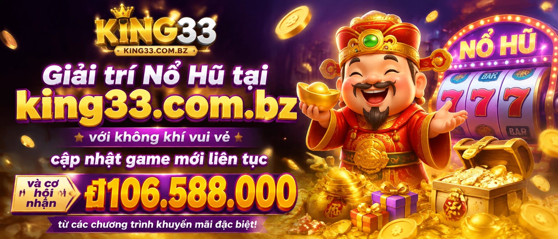Danh mục game Nổ Hũ nổi bật trên king33.com.bz