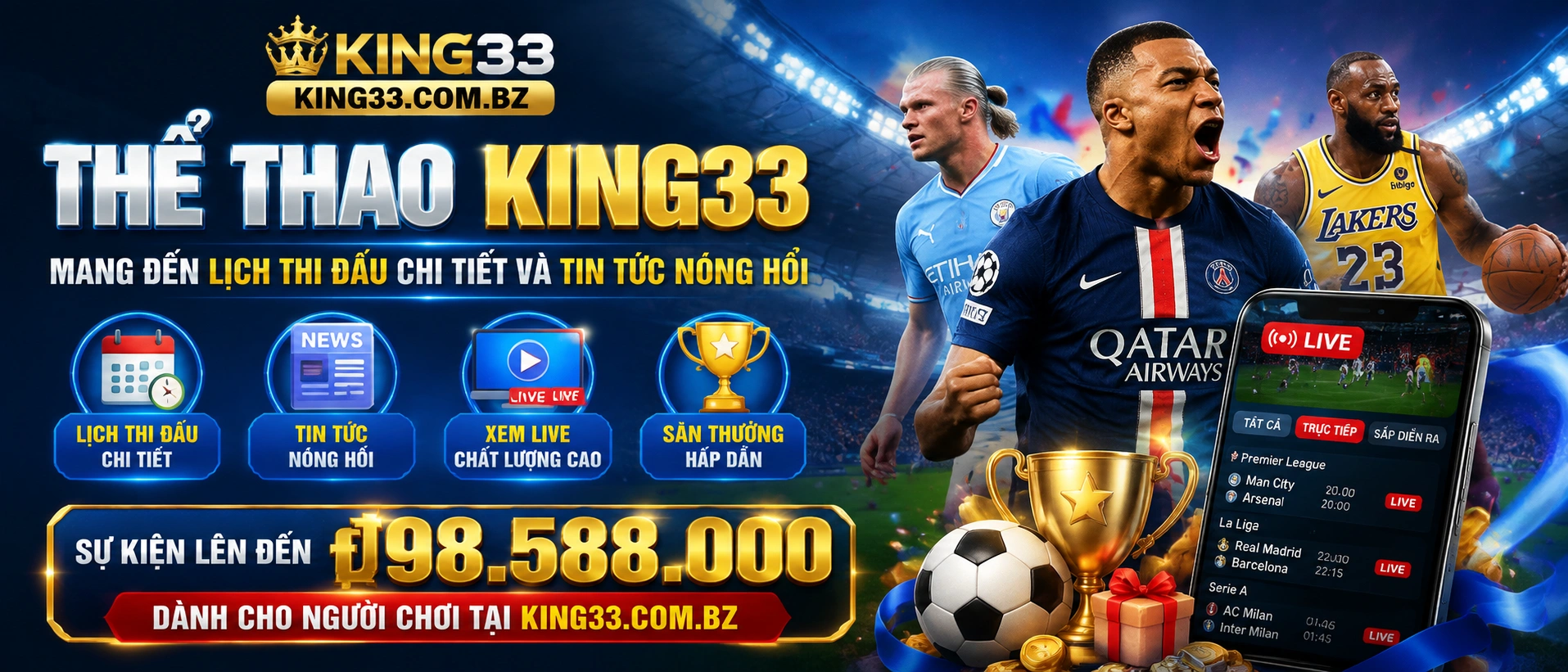 King33 thể thao 2