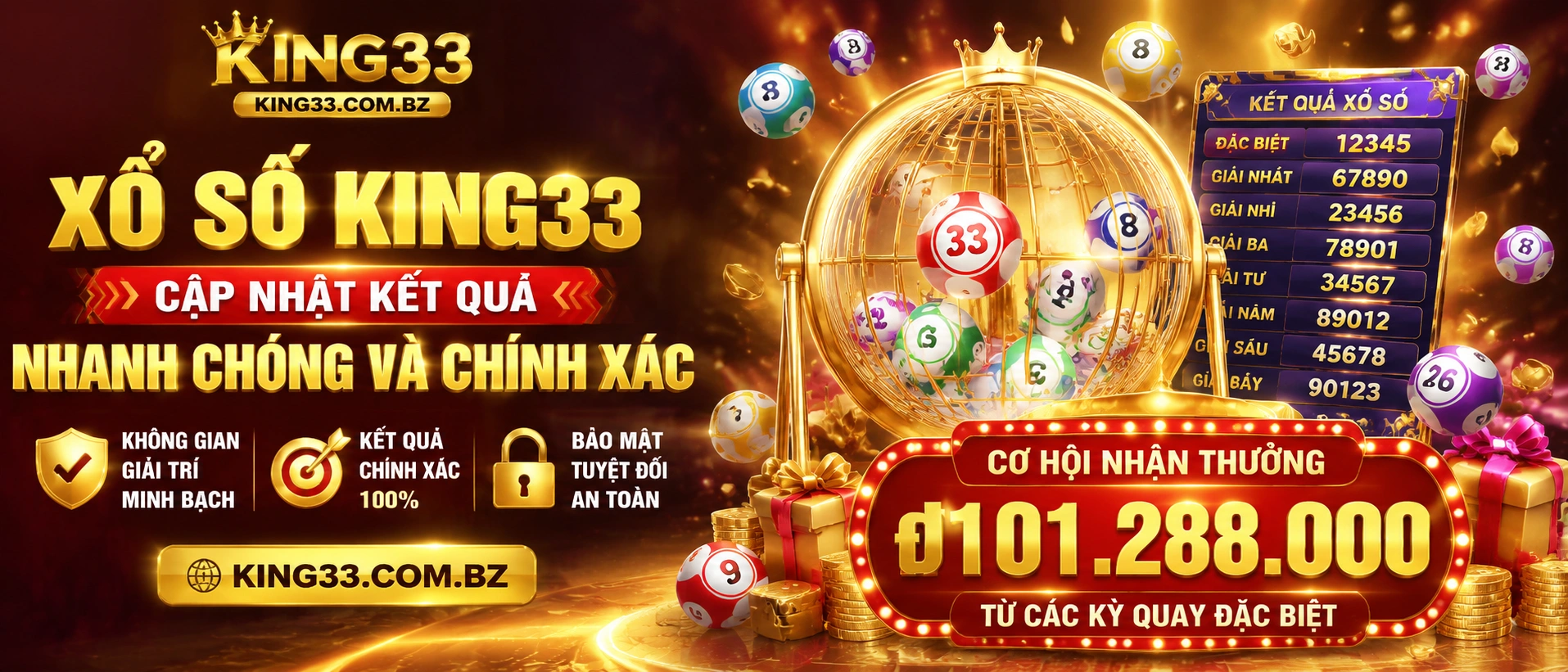 King33 Xổ Số Online - giao diện tra cứu kết quả và dữ liệu khu vực