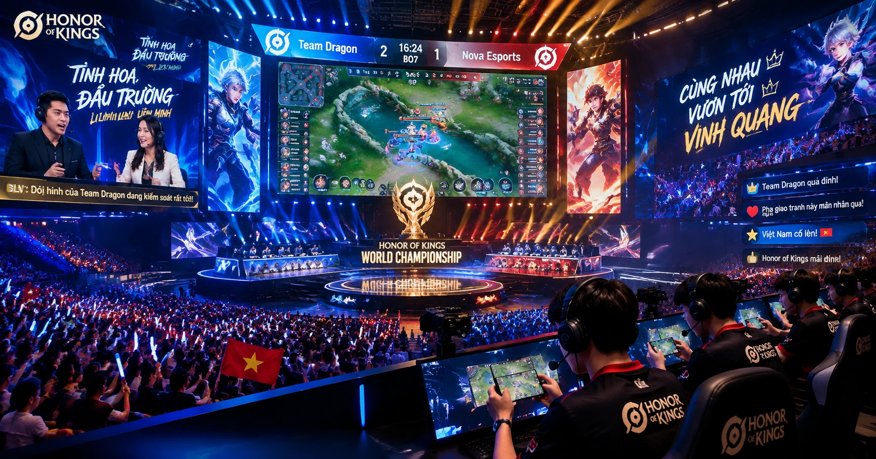 Honor of King World – Thế Giới Đỉnh Cao Của Game MOBA Di Động - image 3 Honor of King World – Thế Giới Đỉnh Cao Của Game MOBA Di Động - image 3
