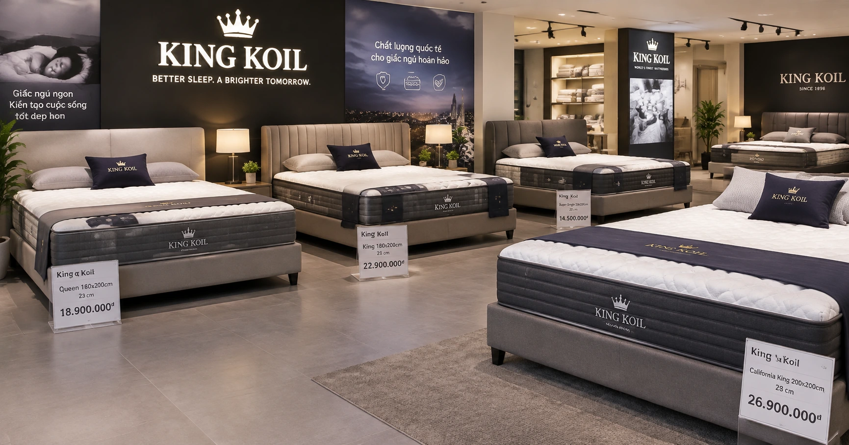 Bảng giá nệm King Koil cập nhật mới nhất 2024 - image 3 Bảng giá nệm King Koil cập nhật mới nhất 2024 - image 3